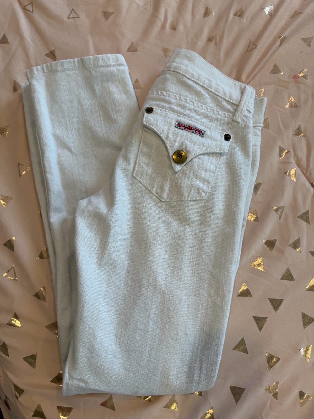 Hudson Jeans White Kids Denim Jeans